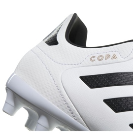 Buty piłkarskie adidas Copa 18.3 Fg M BB6358 białe białe 2