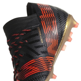 Buty piłkarskie adidas Nemeziz 17.1 Fg Jr CP9152 czarne 2
