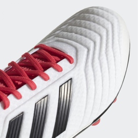 Buty piłkarskie adidas Predator 18.3 Ag M CP9307 białe białe 1