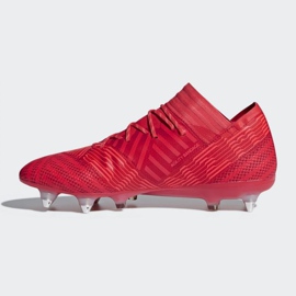 Buty piłkarskie adidas Nemeziz 17.1 Sg M CP8944 czerwone czerwone 2