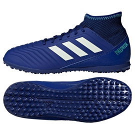 Buty piłkarskie adidas Predator Tango 18.3 Tf Junior CP9042 niebieskie niebieskie 2