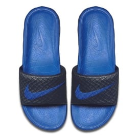 Klapki Nike Benassi Solarsoft Slide 705474-440 czarne 1