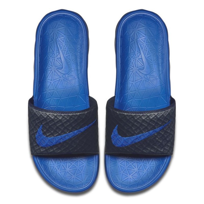 Klapki Nike Benassi Solarsoft Slide 705474-440 czarne 1