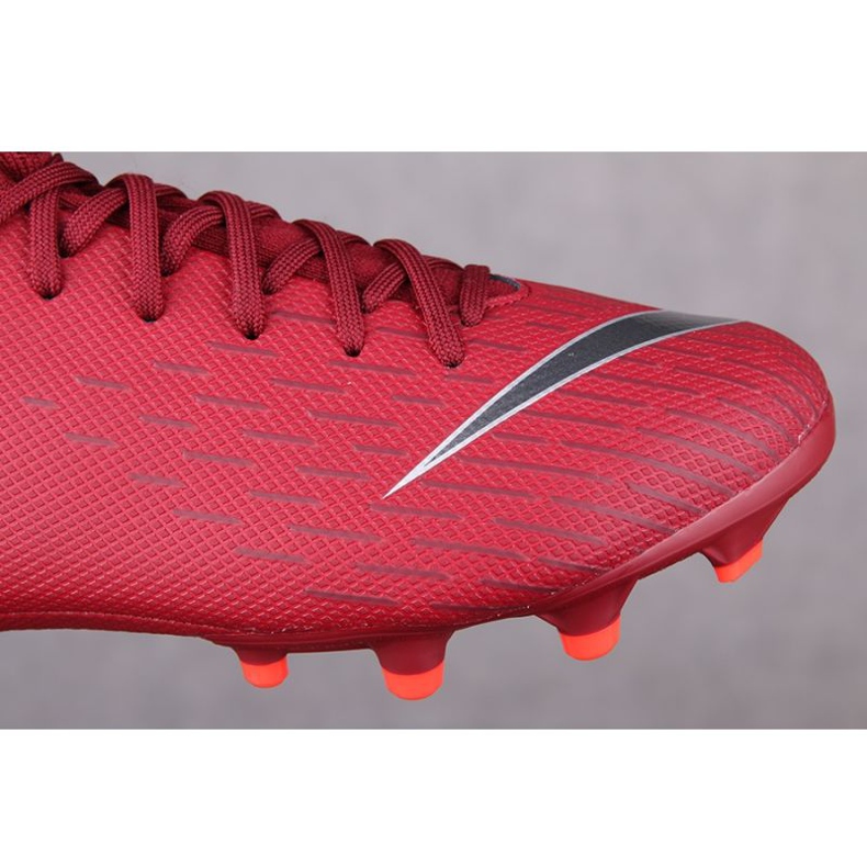 Buty piłkarskie Nike Mercurial Superfly 6 Academy Gs Mg Jr AH7337-606 czerwone czerwone 1