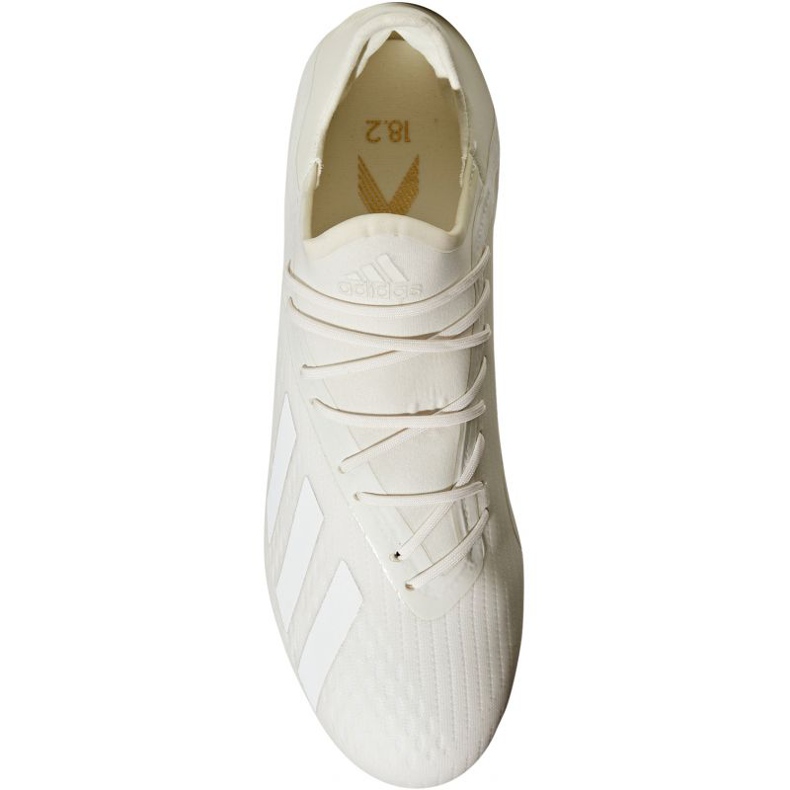 Buty piłkarskie adidas X 18.2 Fg M DB2181 białe białe 2