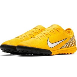 Buty piłkarskie Nike Mercurial Vapor 12 Pro Neymar Tf AO4703-710 żółte żółte 2