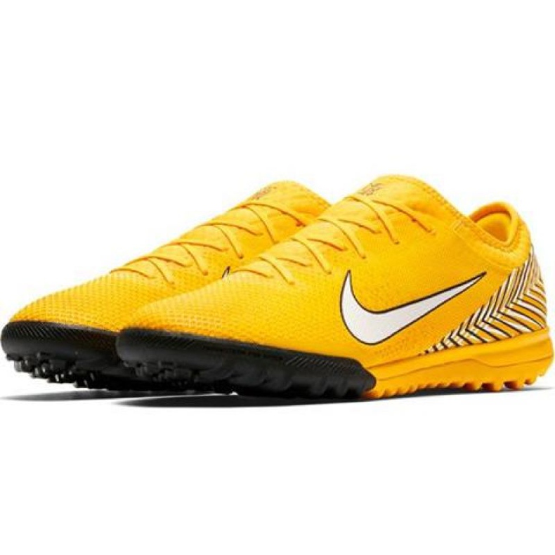 Buty piłkarskie Nike Mercurial Vapor 12 Pro Neymar Tf AO4703-710 żółte żółte 2