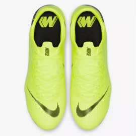 Buty piłkarskie Nike Mercurial Vapor 12 Pro Fg M AH7382-701 żółte żółte 2