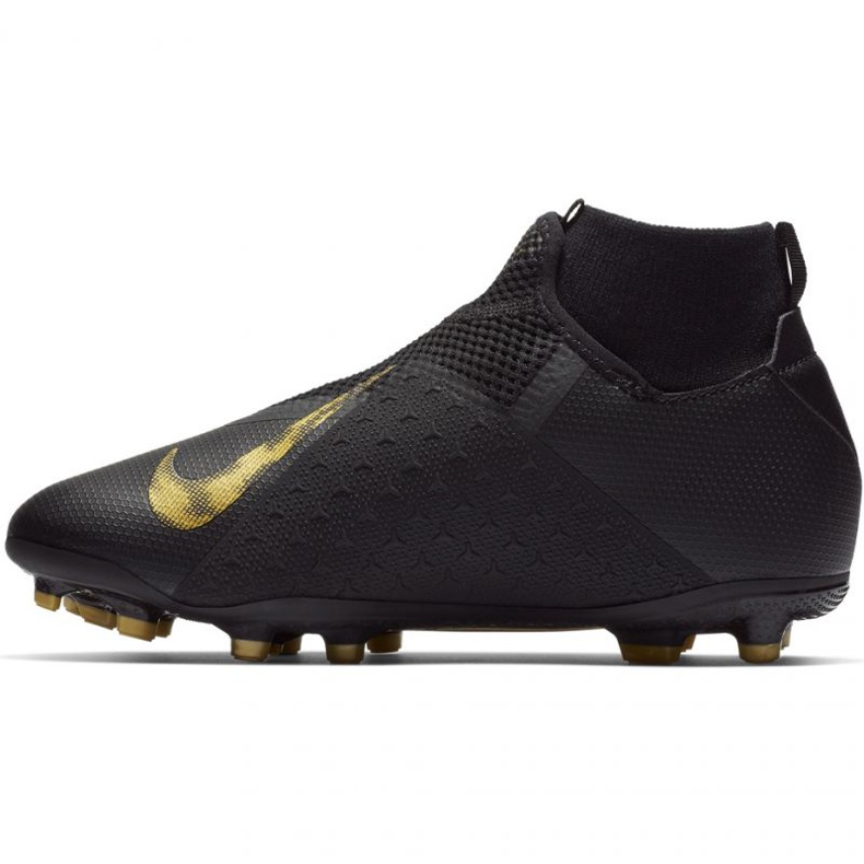 Buty piłkarskie Nike Phantom Vsn Academy Df FG/MG Jr AO3287-077 czarne czarne 2