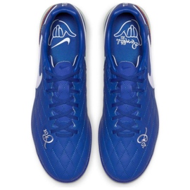Buty piłkarskie Nike Tiempo Lunar LegendX 7 Pro 10R Tf M AQ2212-410 niebieskie niebieskie 2