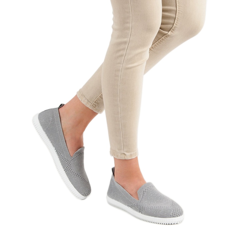 Super Mode Tekstylne Lordsy szare 2