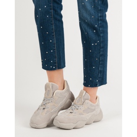 Renda Beżowe Sneakersy beżowy 2