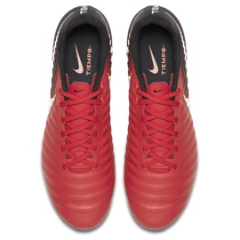 Buty piłkarskie Nike Tiempo Ligera Iv Fg M 897744-616 czerwone 1
