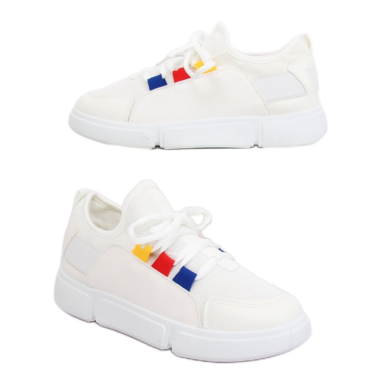 Buty sportowe białe 2018-9 White 1