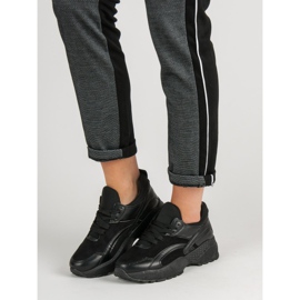 Wsuwane Sneakersy czarne 2