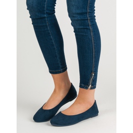 Seastar Wygodne Baleriny niebieskie 1