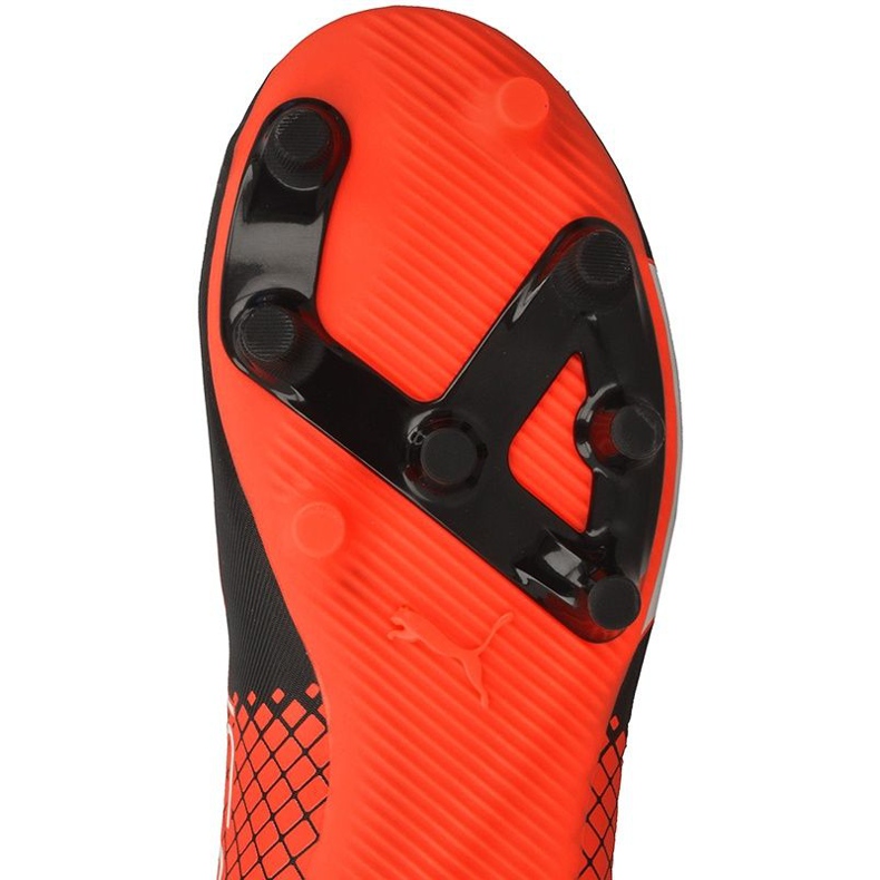 Buty piłkarskie Puma evoSPEED 5.5 Tricks Fg Jr 10362903 wielokolorowe czerwone 1