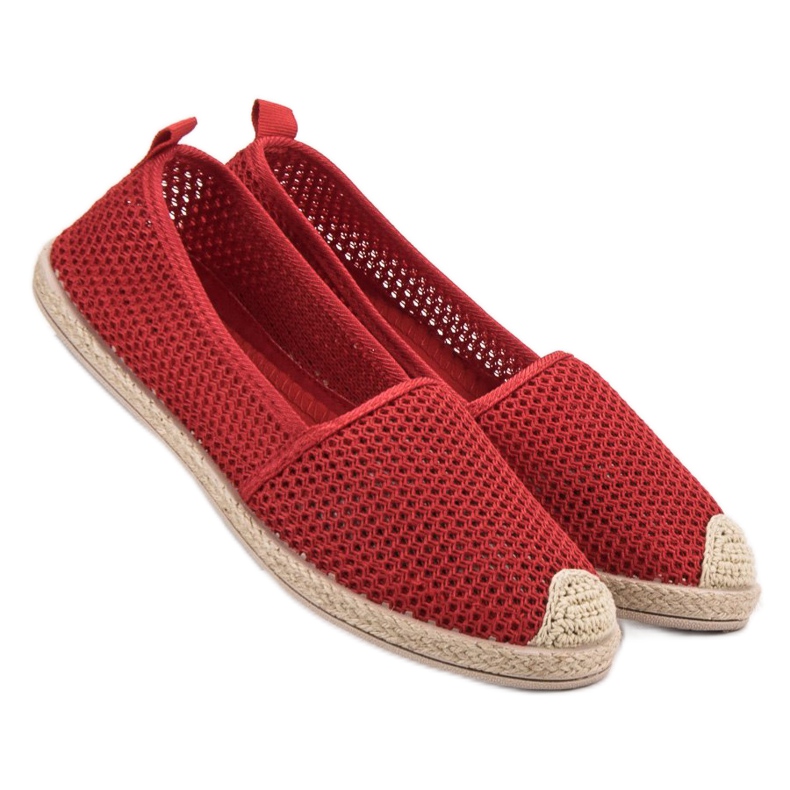 Seastar Czerwone Tekstylne Espadryle 1