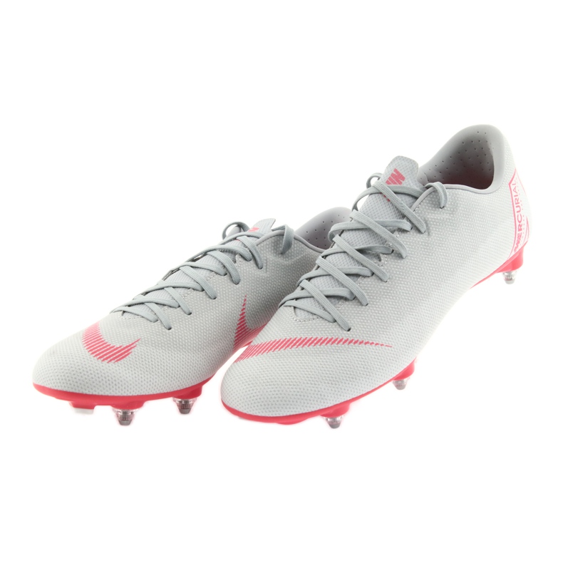 Buty piłkarskie Nike Mercurial Vapor 12 Academy Sg Pro M AH7376-060 wielokolorowe szare 2
