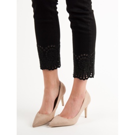 Small Swan Beżowe Szpilki beżowy 2