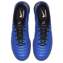 Buty piłkarskie Nike Tiempo Lunar LegendX 7 Pro Tf M AH7249-400 niebieskie niebieskie 1