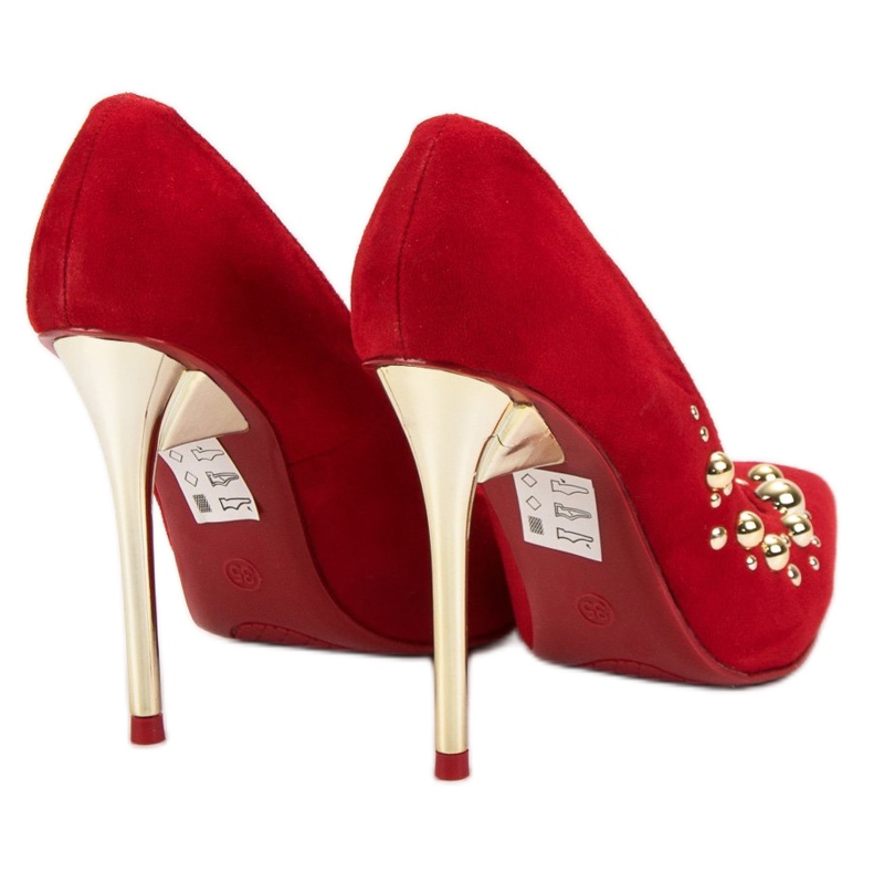 Seastar Seksowne Szpilki czerwone 1