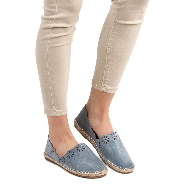 Niebieskie Espadryle VICES 1