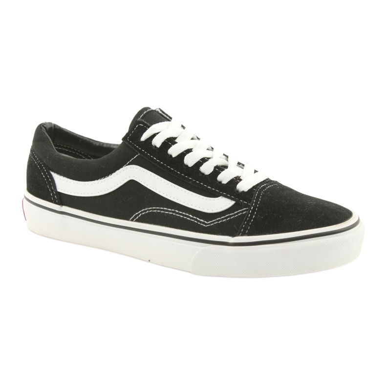 Old Skool Vans czarne białe 1