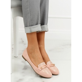 Mokasyny damskie różowe VS-662 Pink 1