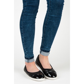 Seastar Wygodne Baleriny czarne 1