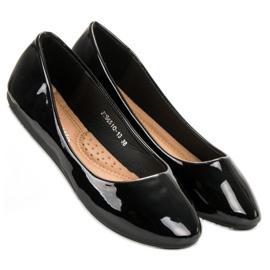 GUAPISSIMA Lakierowane Baleriny czarne 2