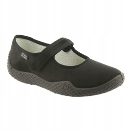 Befado obuwie damskie pu--young 197D002 czarne 3
