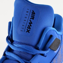 Buty koszykarskie Nike Air Max Infuriate 2 Mid M AA7066-400 niebieskie niebieskie 1