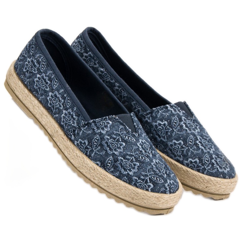 Niebieskie Espadryle VICES 2