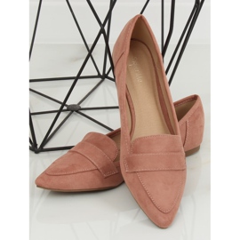 Baleriny w szpic różowe 302 Pink 1