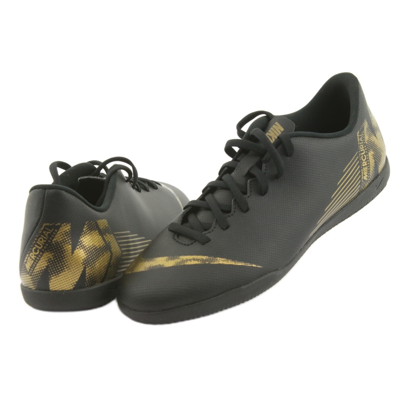 Buty halowe Nike Mercurial Vapor X 12 Club Ic M AH7385-077 czarne 4