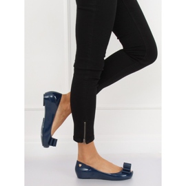 Balerinki meliski granatowe CK87-P Blue 1
