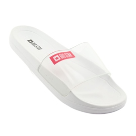 Klapki damskie Big Star 274A259 białe 1