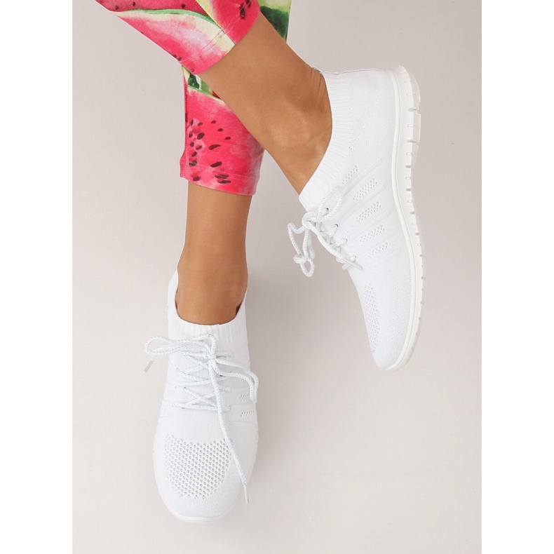 Buty sportowe białe B111-10 White 2