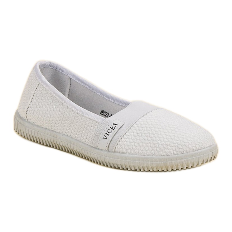 Białe Slipony VICES 1