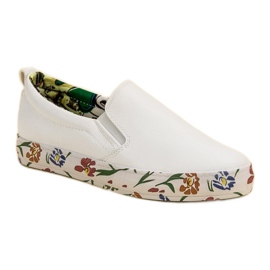 Groto Gogo Modne Slipony białe 1