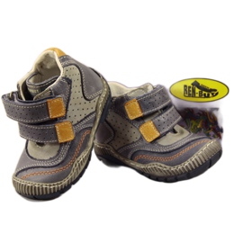 Ren But Trzewiki Ren-But niebieskie pomarańczowe szare 5