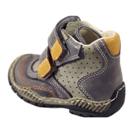 Ren But Trzewiki Ren-But niebieskie pomarańczowe szare 4