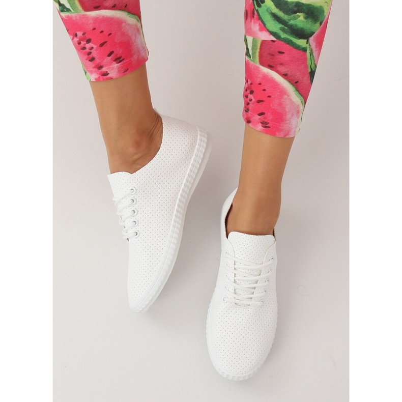 Trampki damskie białe B111-17 Allwhite 2