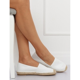 Espadryle damskie białe N-2978 White 1