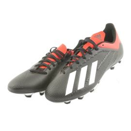Buty piłkarskie adidas X 18.4 Fg M BB9375 czarne 3