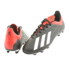 Buty piłkarskie adidas X 18.4 Fg M BB9375 czarne 4