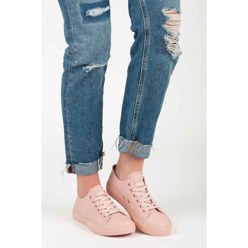 Seastar Jasnoróżowe Trampki 2