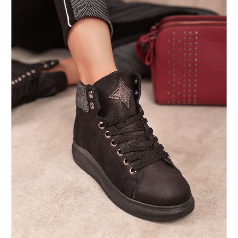 Mckeylor Czarne Trampki 2