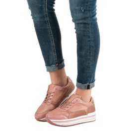 Różowe Buty Sportowe 2